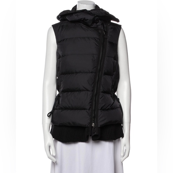 Moncler Laurie Down Filled Puffer Vest with Hood - Picture 16 of 16